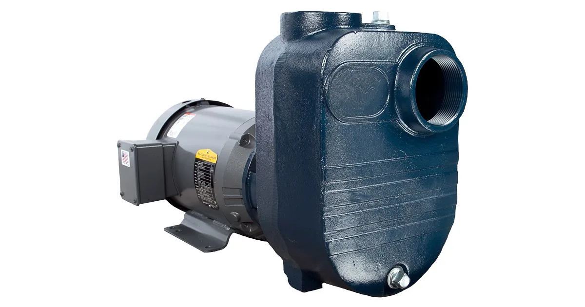 Franklin Electric FBSEF Series Close-Coupled Self-Priming Pump