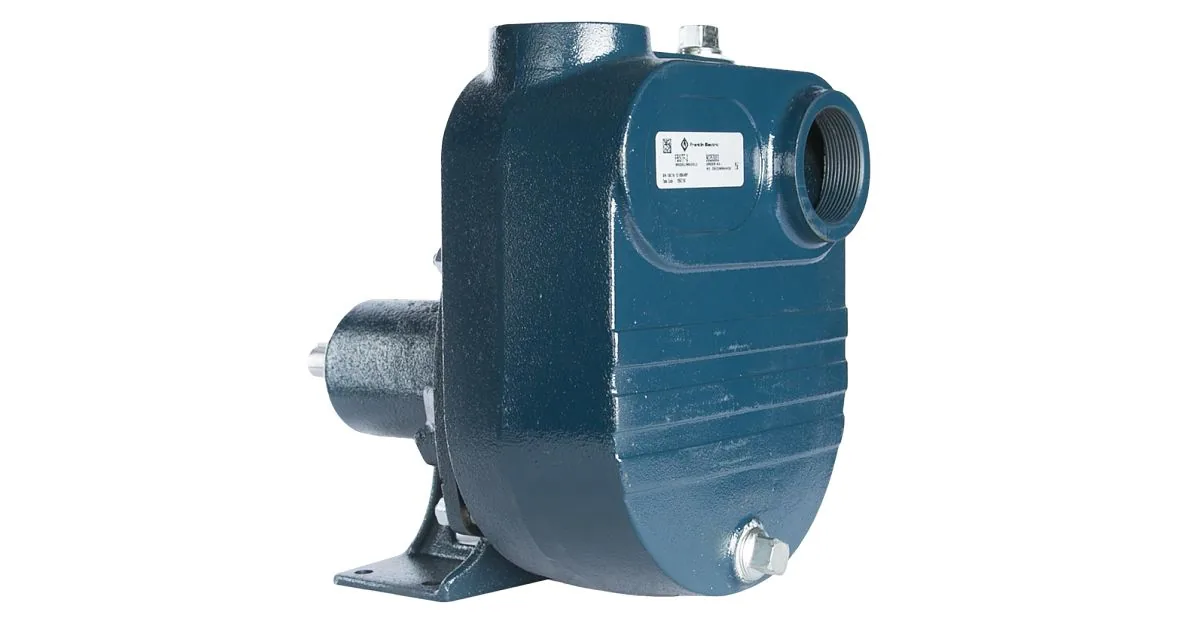 Franklin Electric FBSTF Series Frame Mount Self-Priming Pump