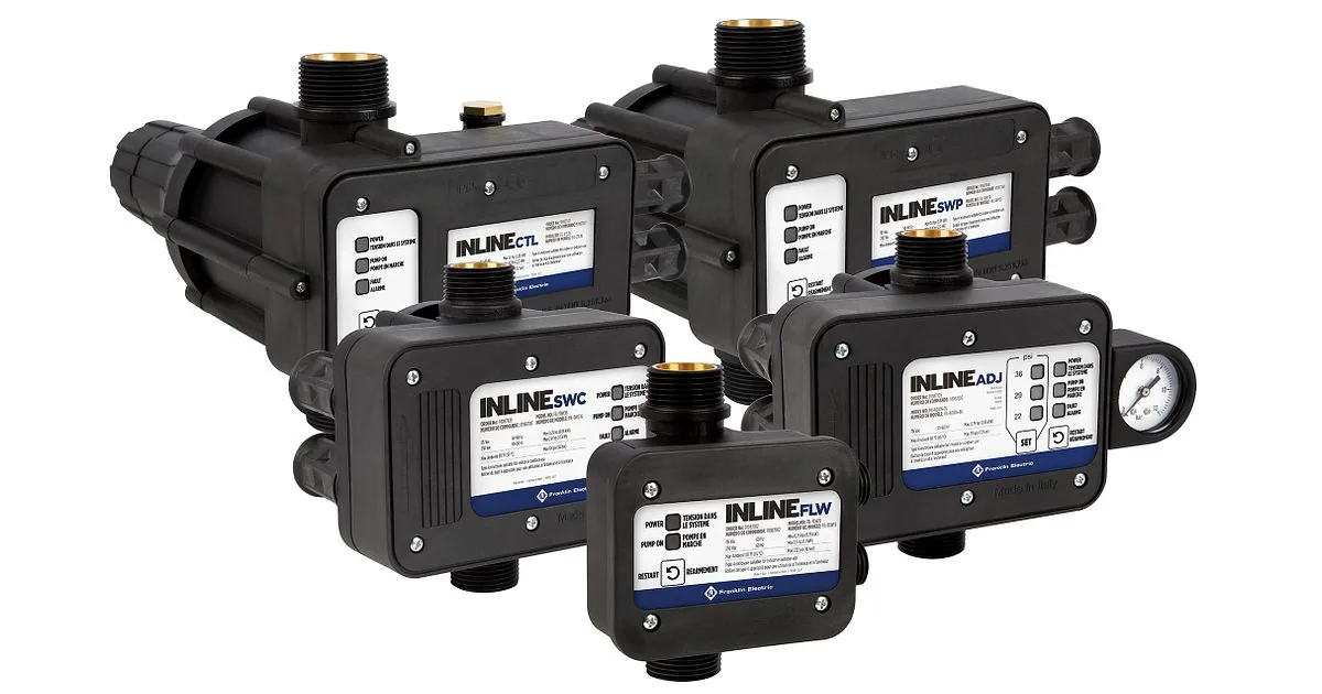 Franklin Electric Inline Controls Pressure Boosting System