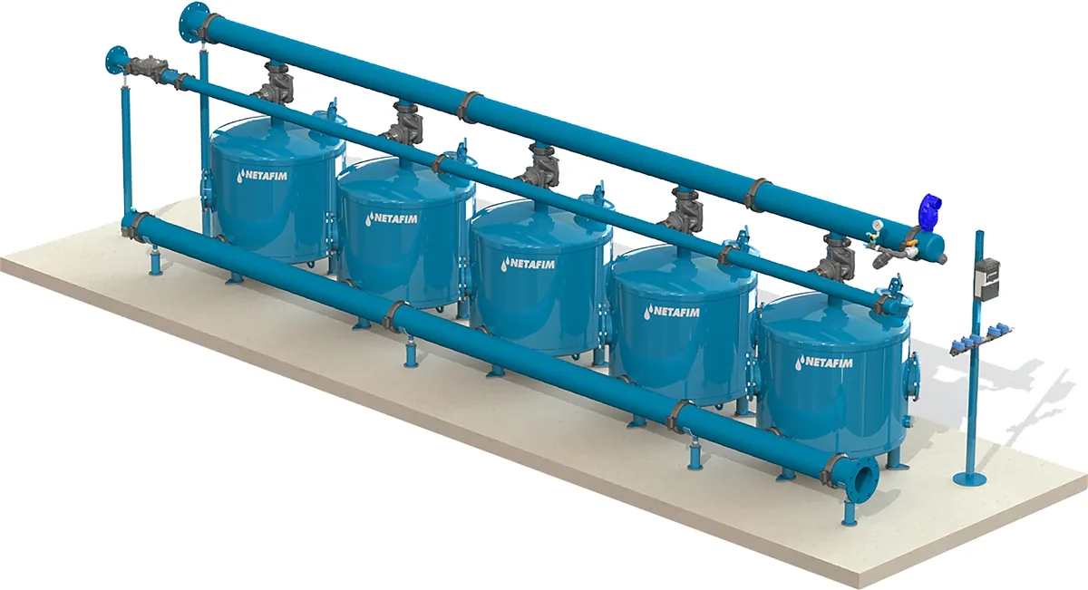 Netafim SANDSTORM DOUBLE CHAMBER Media filters