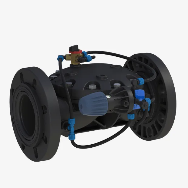 Netafim The 75 Series reinforced nylon control valves: furable, corrosion-free and with an unmatched high flow capacity