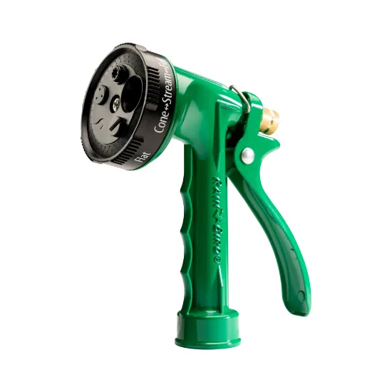 Rain Bird 5-Pattern Rear Trigger Metal Hose End Nozzle