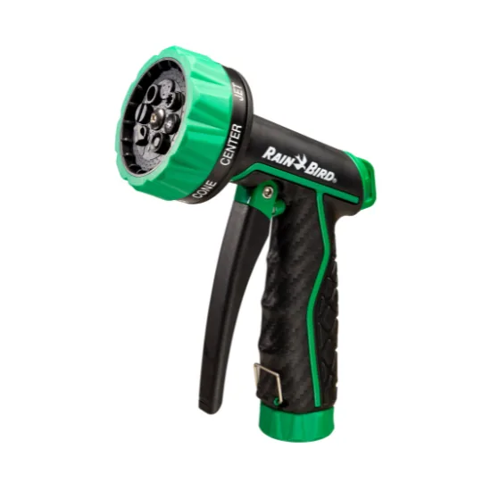 Rain Bird 8-Pattern Front Trigger Carbon Fiber Pattern Hose End Nozzle